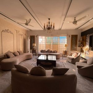 Modern Curved Sectional Sofa