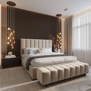 Create Your Sanctuary: A Neutral and Textured Bedroom Design
