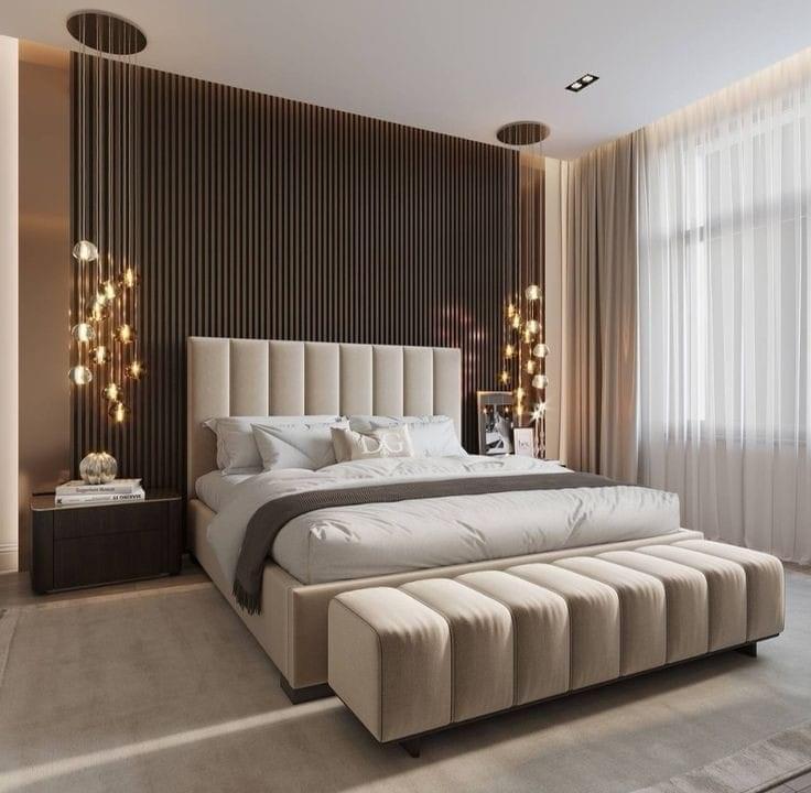 Create Your Sanctuary: A Neutral and Textured Bedroom Design